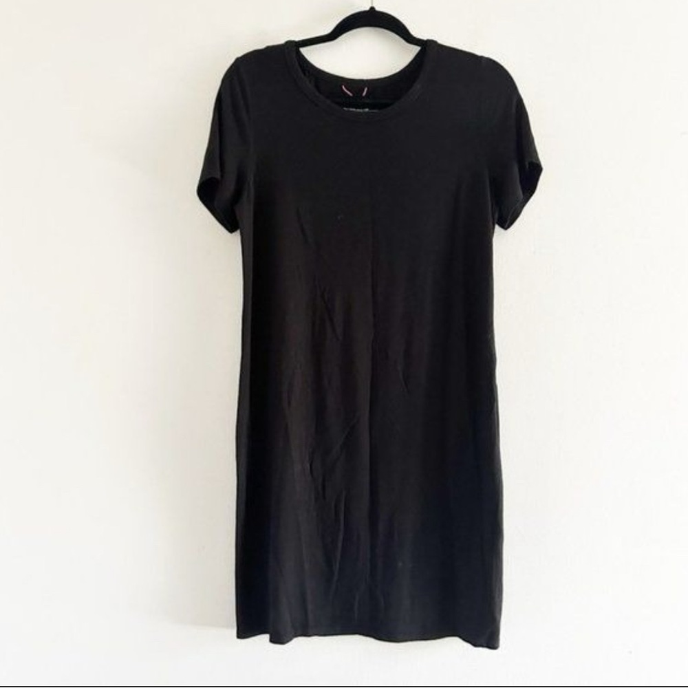 HATCH Collection Layers Black T-Shirt Dress | Maternity Bodycon | Size Large - Picture 7 of 8